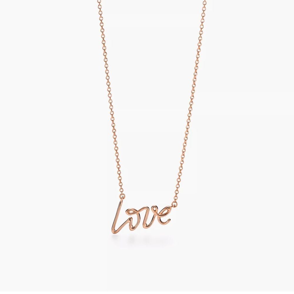 14k 925 Love Necklace